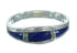 Lapis Opal Genuine Sterling Silver Southwest Ring Size 6-3/4 QX85350